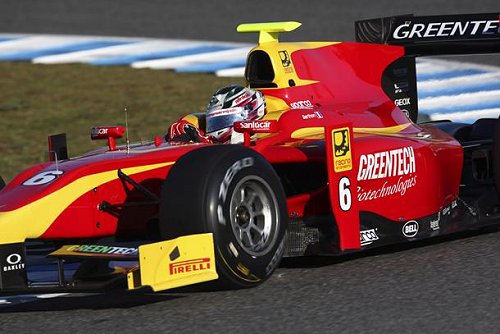 Nathanael Berthon met Racing Engineering in GP2-Series